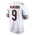 Fenge C.Bears #9 Jim McMahon Player White Home Game Stitched Jerseys