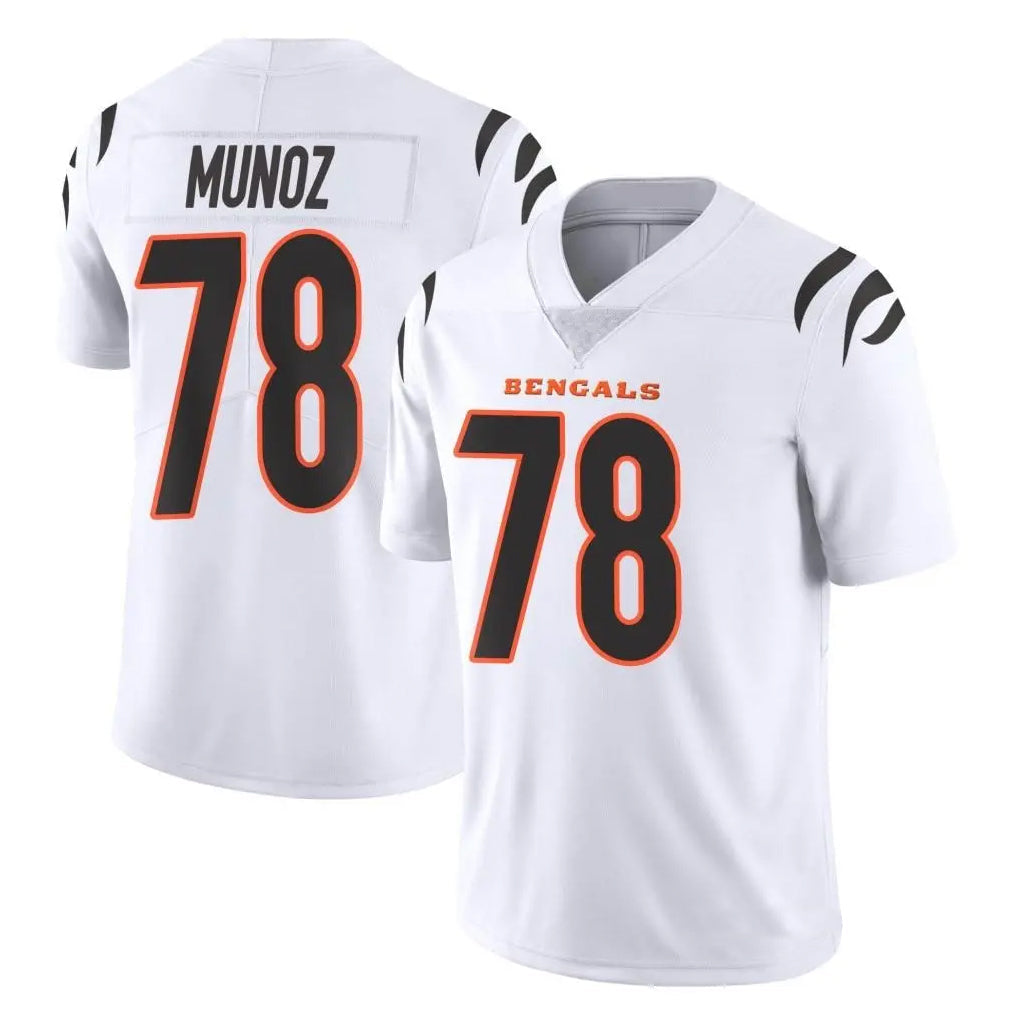 Fenge C.Bengals #78 Anthony Munoz Player White Vapor Untouchable Limited Home Game Stitched Jerseys