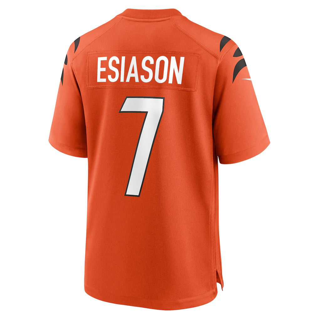 Fenge C.Bengals #7 Boomer Esiason Orange Retired Player Alternate Game Stitched Jerseys