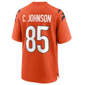 Fenge C.Bengals #85 Chad Johnson Orange Retired Player Alternate Game Jersey American Stitched Jerseys