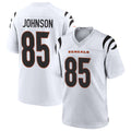 Fenge C.Bengals #85 Chad Johnson Player White Home Game Stitched Jerseys