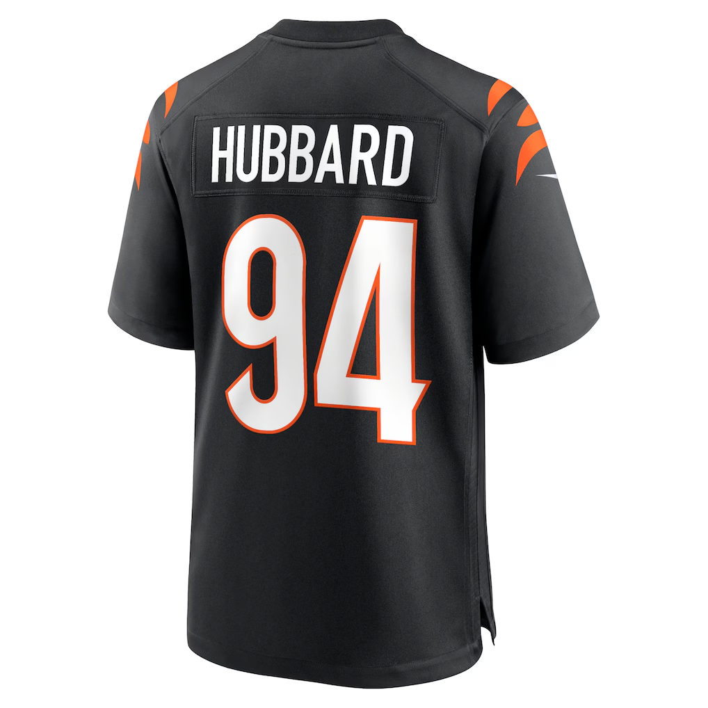 Fenge C.Bengals #94 Sam Hubbard Black Player Game Stitched Jerseys