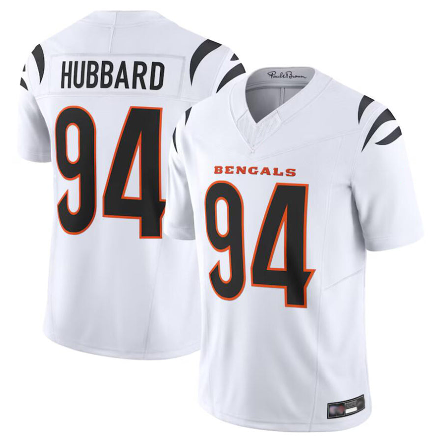 Fenge C.Bengals #94 Sam Hubbard Player White Vapor F.U.S.E. Limited Stitched Jerseys