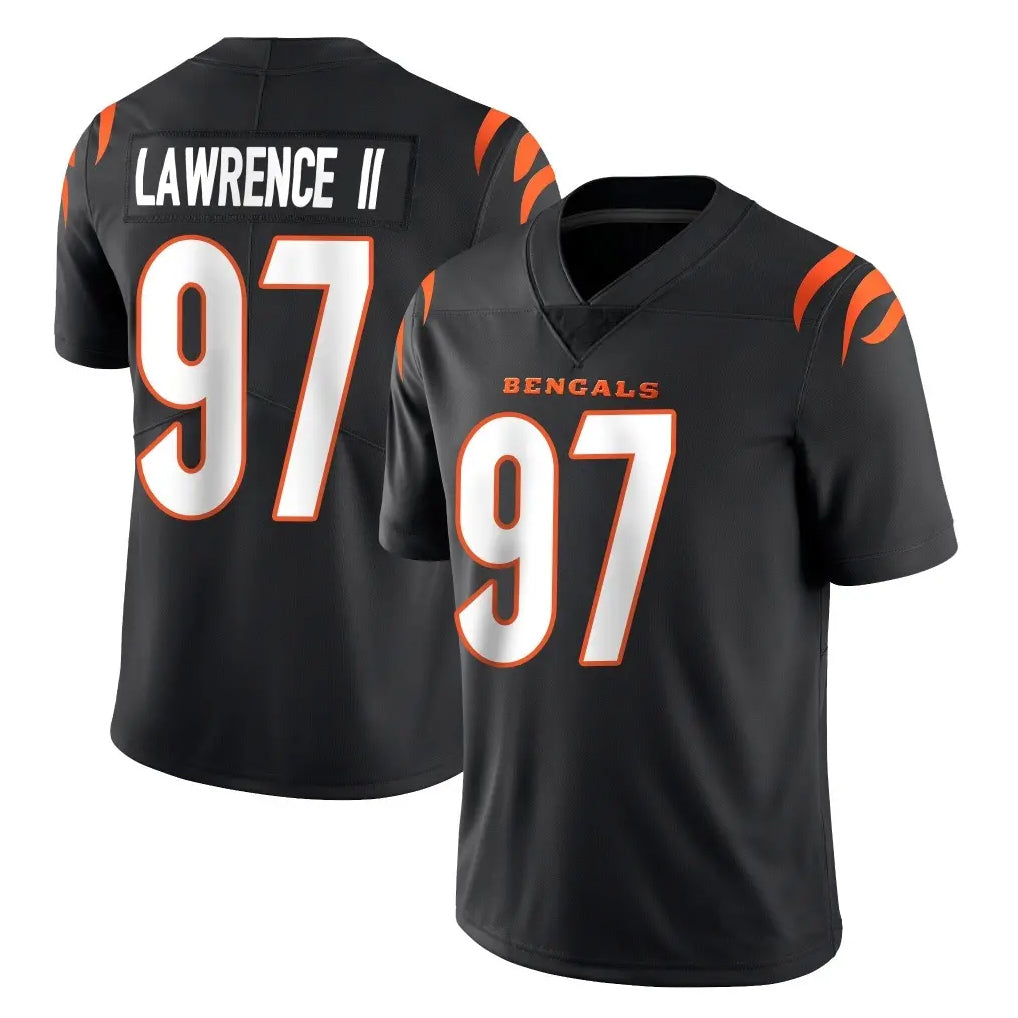 Fenge C.Bengals #97 Dexter Lawrence II Player Black Vapor Untouchable Limited Home Game Stitched Jerseys