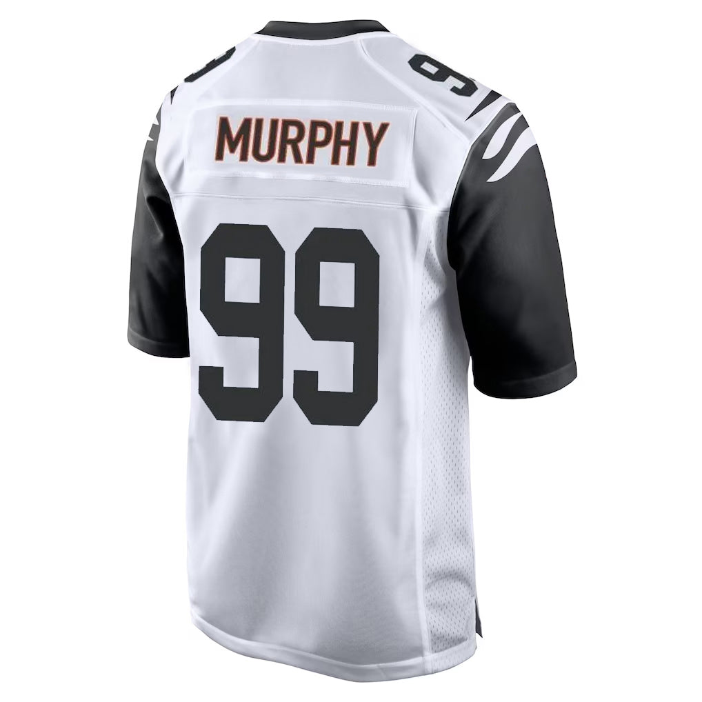 Fenge C.Bengals #99 Myles Murphy Player White Alternate Home Game Stitched Jerseys