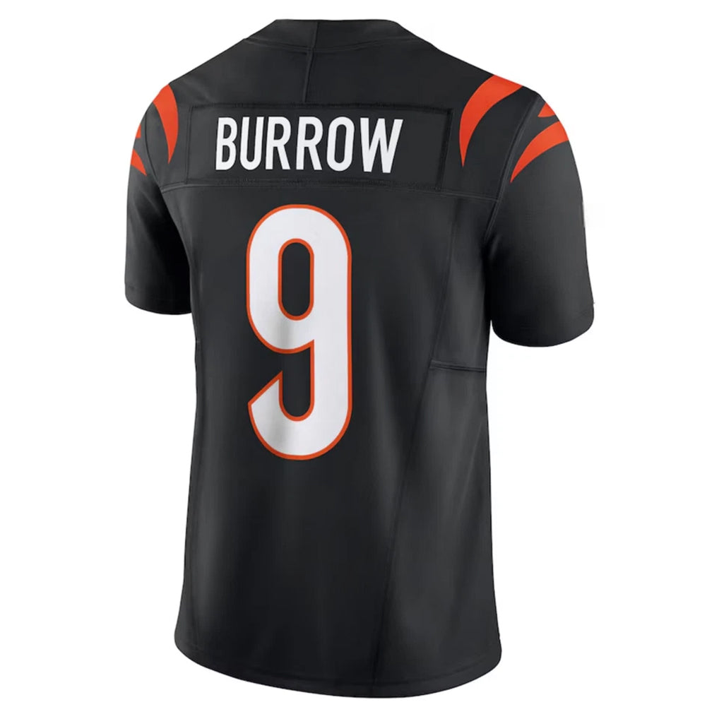 Fenge C.Bengals #9 Joe Burrow Player Black Vapor F.U.S.E. Limited Stitched Jerseys