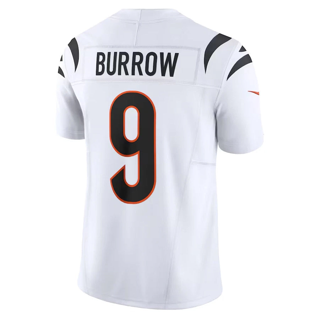 Fenge C.Bengals #9 Joe Burrow Player White Vapor F.U.S.E. Limited Stitched Jerseys