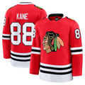 Fenge C.Blackhawks #88 Patrick Kane Red Premium Jerseys