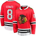 Fenge C.Blackhawks #8 Ryan Donato Red Home Breakaway Jerseys