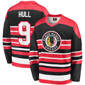 Fenge C.Blackhawks #9 Bobby Hull Red Premier Breakaway Retired Player Jerseys