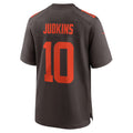 Fenge C.Browns #10 Quinshon Judkins Player Brown Game Stitched Jerseys