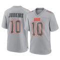 Fenge C.Browns #10 Quinshon Judkinst Player Gray Atmosphere Fashion Game Stitched Jerseys