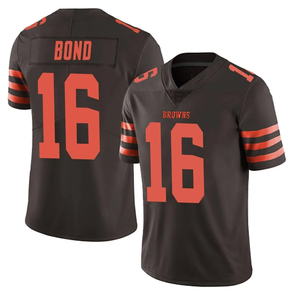 Fenge C.Browns #16 Isaiah Bond Player Brown Vapor Limited Stitched Jerseys