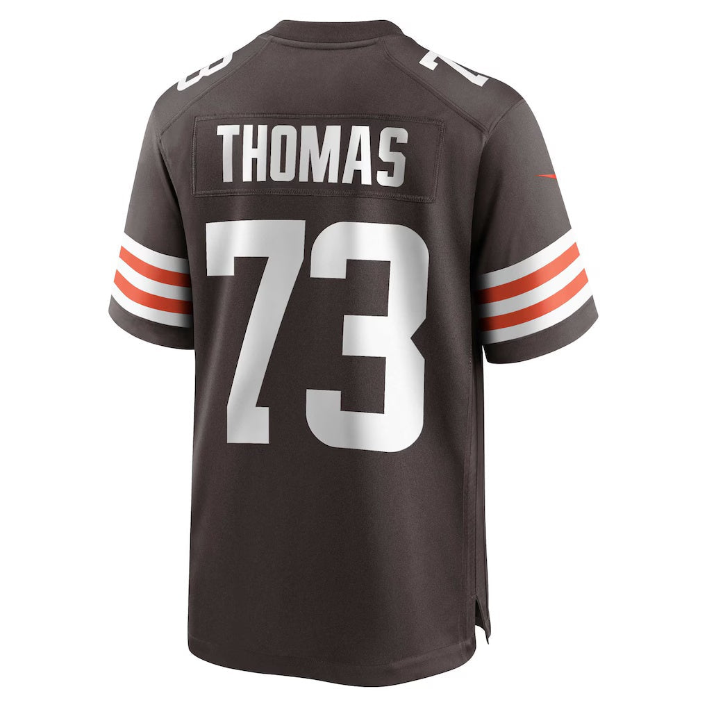 Fenge C.Browns #73 Joe Thomas Brown Retired Player Game Stitched Jerseys