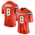 Fenge C.Browns #8 Dillon Gabriel Player Orange Game Stitched Jerseys