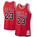 Fenge C.Bulls #23 Michael Jordan Mitchell & Ness Scarlet 1997-98 Hardwood Classics Authentic Jerseys