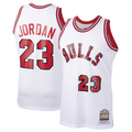Fenge C.Bulls #23 Michael Jordan Mitchell & Ness White 1984-85 Hardwood Classics Rookie Authentic Jerseys