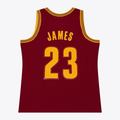 Fenge C.Cavaliers #23 LeBron James Mitchell & Ness Wine 2015-16 Swingman Jerseys