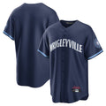 Fenge C.Cubs Navy City Connect Home Game Blank Player Stitched Jerseys