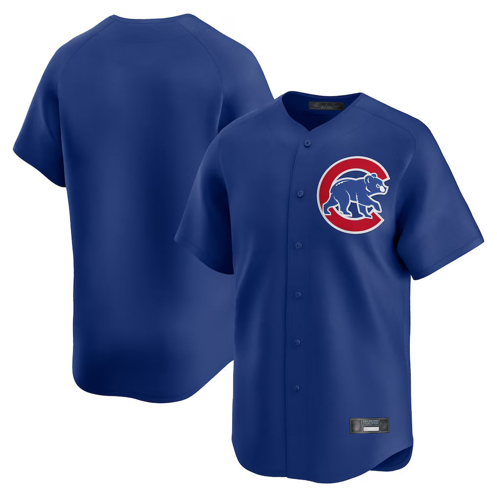 Fenge C.Cubs Royal Limited Home Game Blank Player Stitched Jerseys