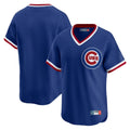 Fenge C.Cubs Royal T-shirt Cooperstown Collection Limited Blank Player Stitched Jerseys