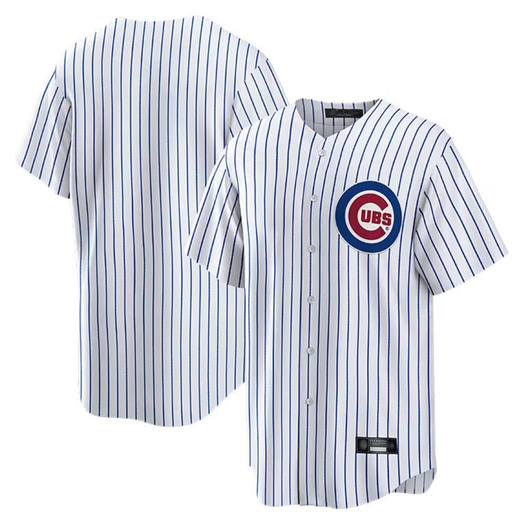 Fenge C.Cubs White Limited Home Blank Player Stitched Jerseys