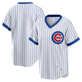 Fenge C.Cubs White T-shirt Cooperstown Collection Limited Blank Player Stitched Jerseys