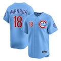 Fenge C.Cubs #18 Shota Imanaga Player Light Blue Limited Home Stitched Jerseys