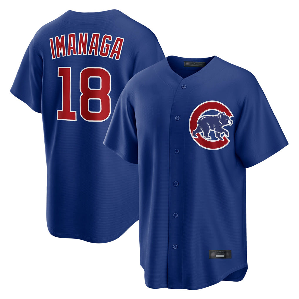 Fenge C.Cubs #18 Shota Imanaga Player Royal Home Game Stitched Jerseys