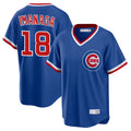 Fenge C.Cubs #18 Shota Imanaga Player Royal T-shirt Cooperstown Collection Limited Stitched Jerseys