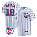 Fenge C.Cubs #18 Shota Imanaga Player White 150th Anniversary Home Game Stitched Jerseys