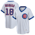 Fenge C.Cubs #18 Shota Imanaga Player White T-shirt Cooperstown Collection Limited Stitched Jerseys