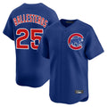 Fenge C.Cubs #25 Mois¡§|s Ballesteros Player Royal Limited Home Stitched Jerseys