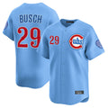 Fenge C.Cubs #29 Michael Busch Player Light Blue Limited Home Stitched Jerseys