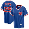 Fenge C.Cubs #29 Michael Busch Player Royal T-shirt Cooperstown Collection Limited Stitched Jerseys