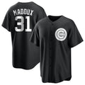 Fenge C.Cubs #31 Greg Maddux Player Black Game Stitched Jerseys