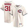Fenge C.Cubs #31 Greg Maddux Player Cream Field of Dreams Limited Home Game Stitched Jerseys