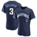 Fenge C.Cubs #3 Alex Bregman Navy City Connect Limited Elite Home Stitched Jerseys