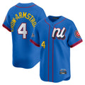 Fenge C.Cubs #4 Pete Crow-Armstrong Player Blue National League All-Star Edition Limited Stitched Jerseys