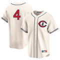 Fenge C.Cubs #4 Pete Crow-Armstrong Player Cream Field of Dreams Limited Home Game Stitched Jerseys