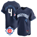 Fenge C.Cubs #4 Pete Crow-Armstrong Player Navy City Connect 150th Anniversary Limited Home Stitched Jerseys