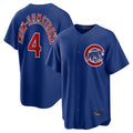 Fenge C.Cubs #4 Pete Crow-Armstrong Player Royal Home Game Stitched Jerseys