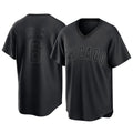 Fenge C.Cubs #6 Matt Shaw Player Black T-shirt Home Game Stitched Jerseys