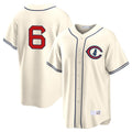 Fenge C.Cubs #6 Matt Shaw Player Cream Field of Dreams Home Game Stitched Jerseys