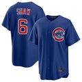 Fenge C.Cubs #6 Matt Shaw Player Royal Home Game Stitched Jerseys
