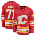 Fenge C.Flames #71 Simon Nemec Red Home Breakaway Jerseys
