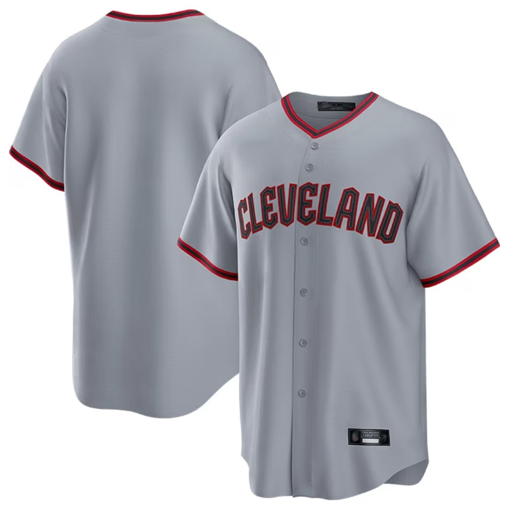 Fenge C.Guardians Gray Home Game Blank Player Stitched Jerseys