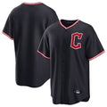 Fenge C.Guardians Navy Home Game Blank Player Stitched Jerseys