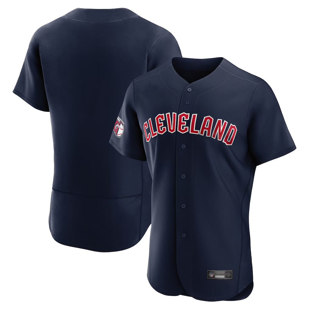 Fenge C.Guardians Navy Limited Elite Home Game Blank Player Stitched Jerseys