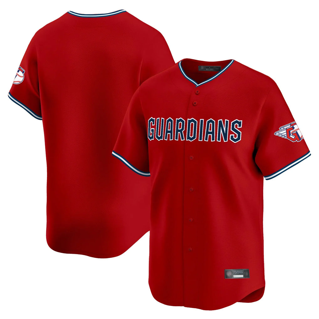 Fenge C.Guardians Red Limited Home Blank Player Stitched Jerseys